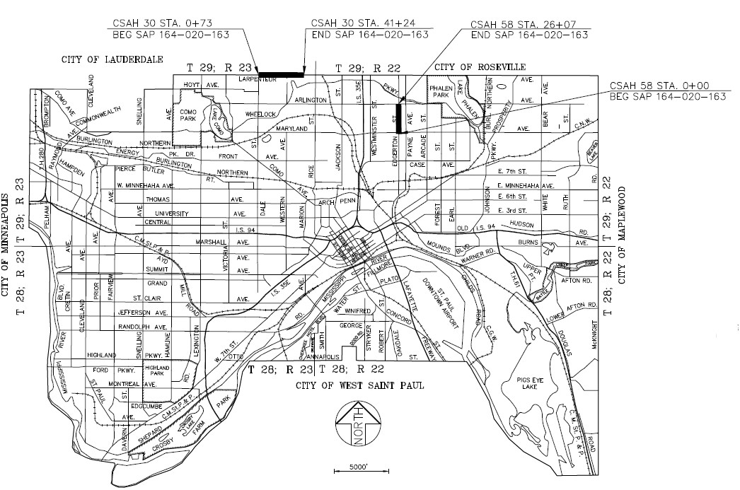 2023 Citywide Sidewalk Construction Saint Paul Minnesota